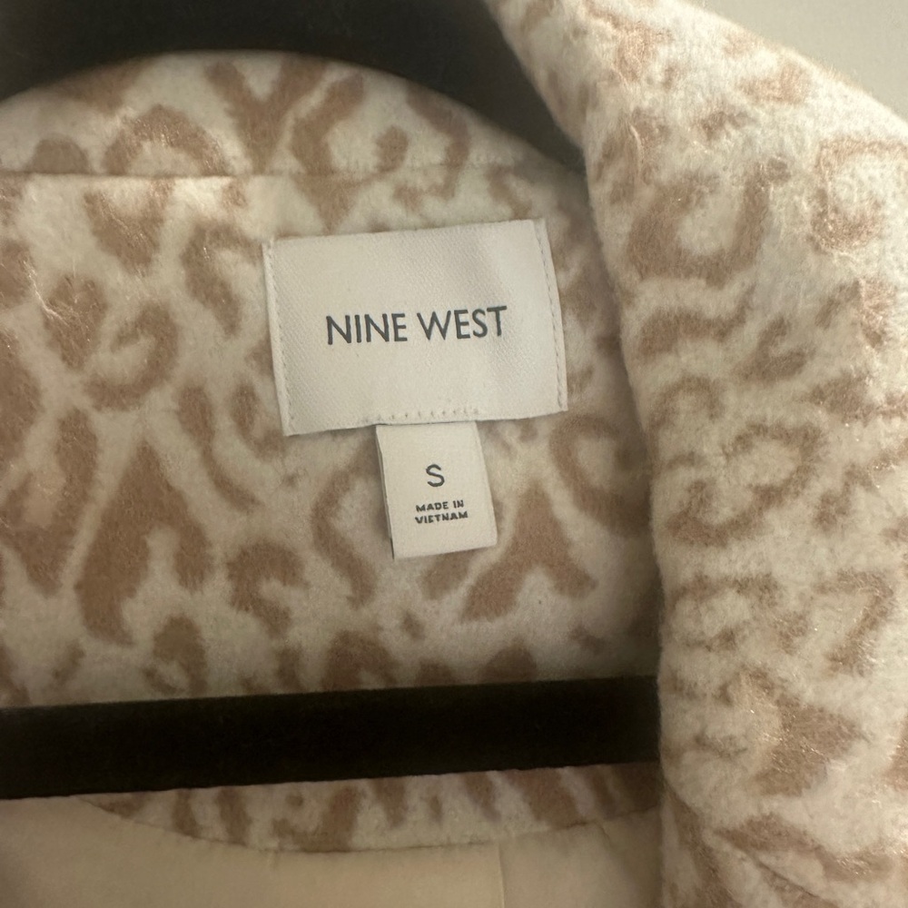 Nine West animal print coat - Picture 3 of 4